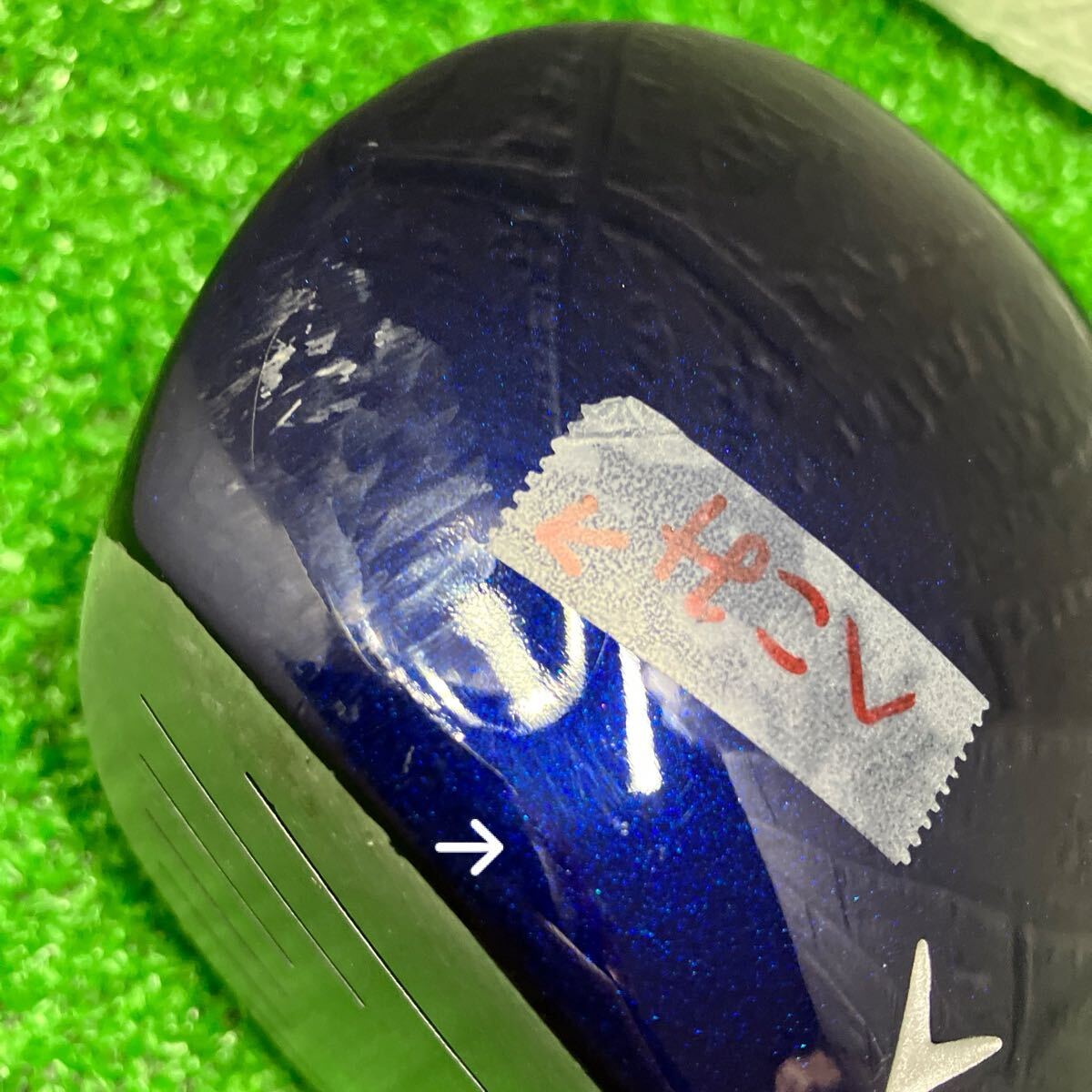 【凹みあり】ジュニアJr. IGNIO ゴルフクラブセット(1W.UT.#7アイアン.ウエッジ.パター)5本セット※ IGNIOスタンドキャディバッグ付き_画像7