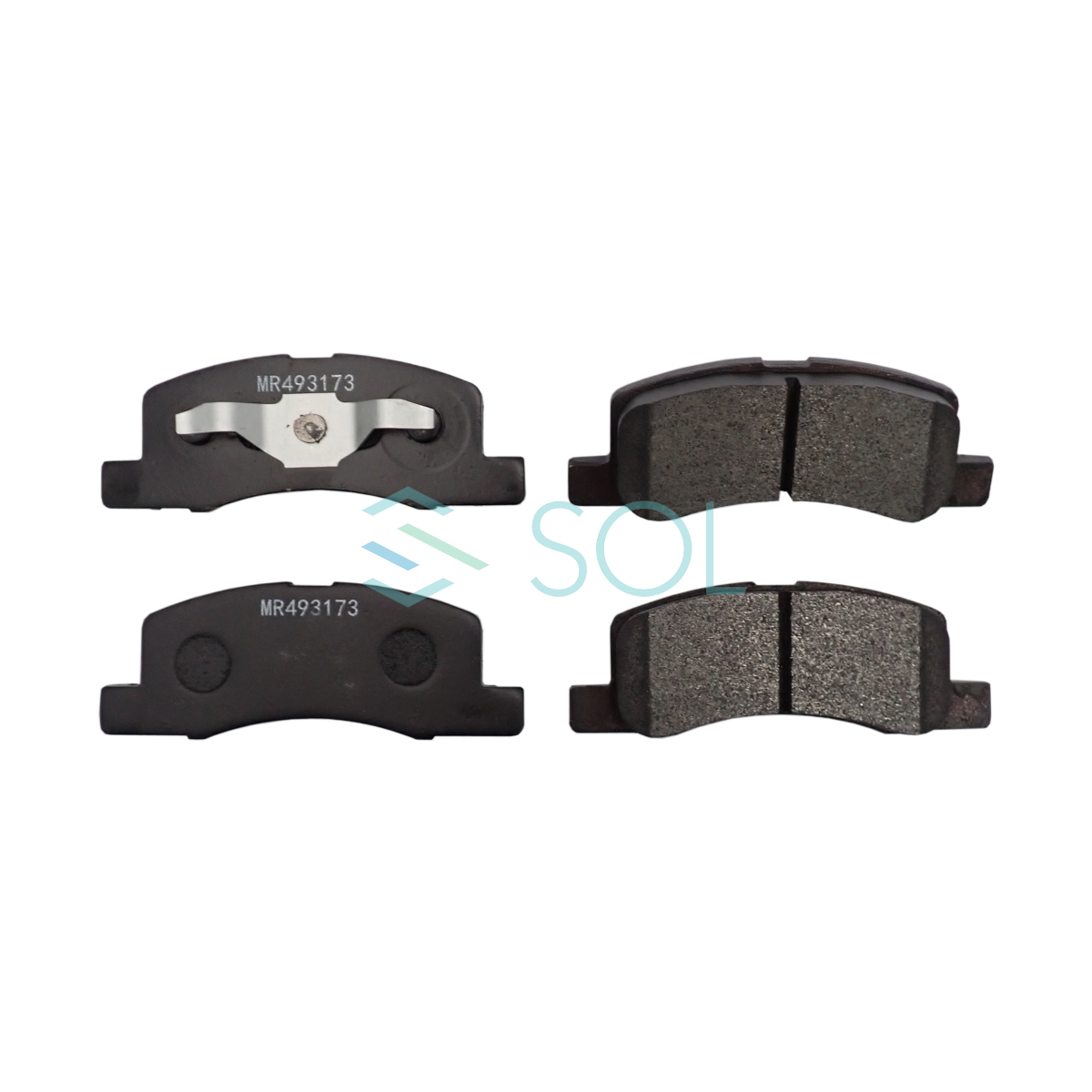 HAPAD 日産 オッティ H92W フロント ブレーキパッド ディスクパッド 左右セット MR493173 AY040-KE136 18時まで即日出荷_画像2