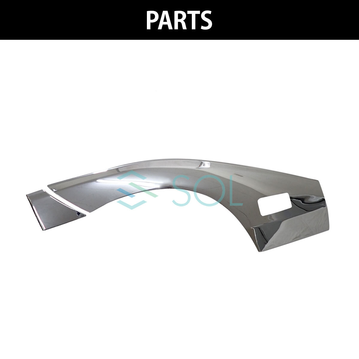 フロント フェンダーカバー 日野 デュトロ エアループデュトロ トヨタ ダイナ 左右セット パーツ ABS製 クロームメッキ 出荷締切18時_画像2