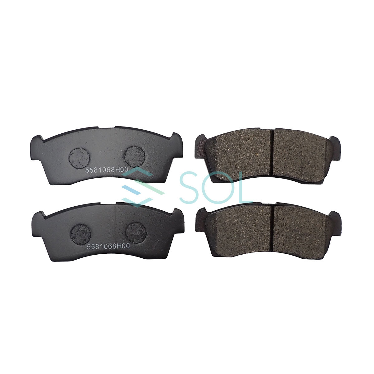 HAPAD スズキ ワゴンR MH23S フロント ブレーキーローター ブレーキパッド 左右セット 防錆 出荷締切18時 55311-82K10 55810-68H00_画像3