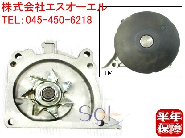 ホンダ バモスホビオ(HM1 HM2 HM3 HM4 HJ1 HJ2) ライフ ダンク(JB1 JB2 JB3 JB4) ウォーターポンプ 19210-PFB-003 出荷締切18時_画像1