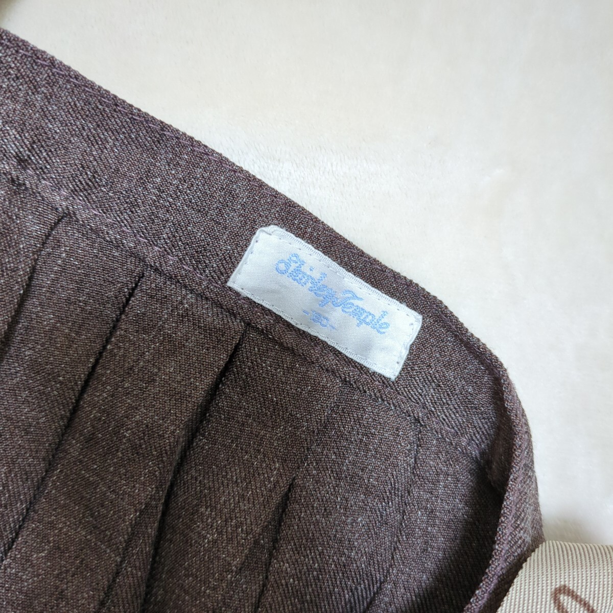 ShirleyTemple＊シャーリーテンプル＊茶色＊リボン＊スカート＊used品_画像3