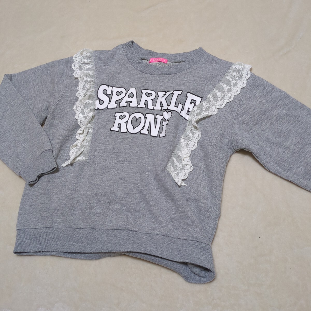 RONI＊ロニィ＊グレー＊トレーナー＊used品_画像1