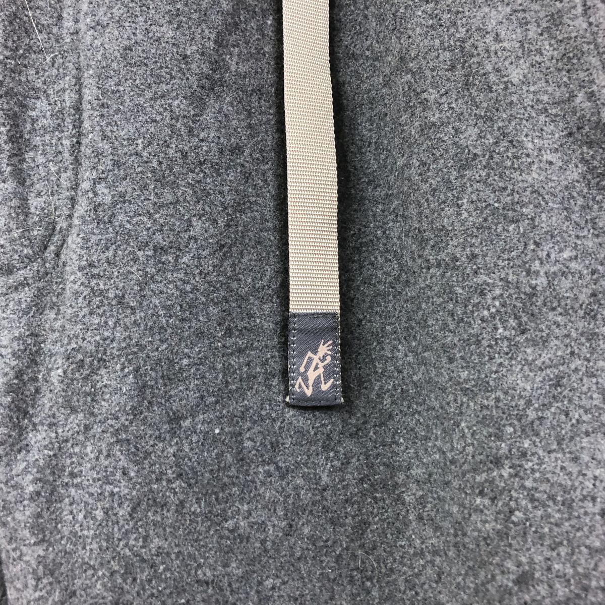 2N2114-N◆ GRAMiCCI BEAMS グラミチ ビームス ウールブレンドパンツ アジャスター クライミング ◆ sizeL グレー系 ポリエステル ウール_画像5