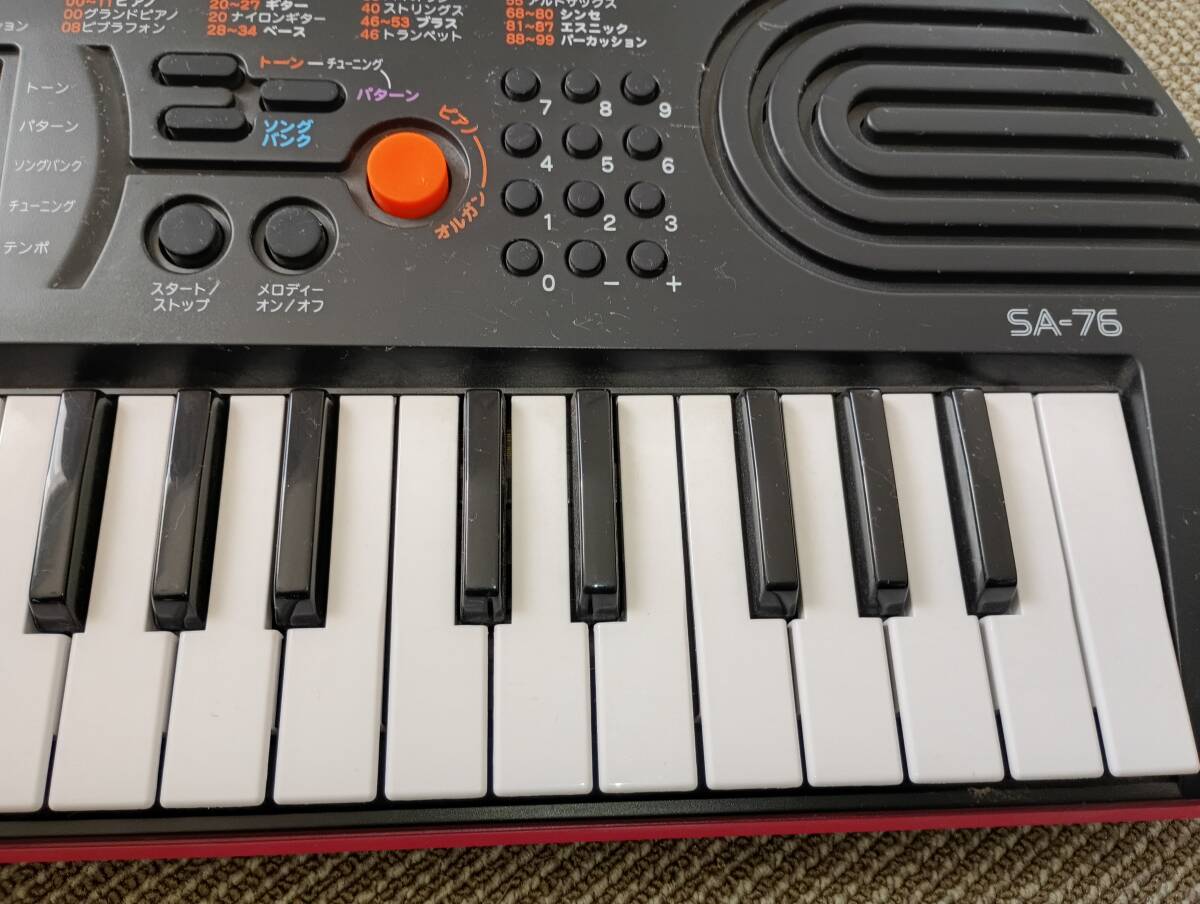 CASIO SA-76 キーボード_画像5