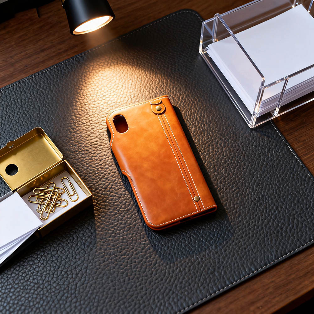 処分 2個セット iPhoneXS iPhone XS X ケース ストラップ レザー カバー 革 手帳型 青 ブルー オレンジ 茶色 ボタン式 安い 人気 お得 激安_画像10