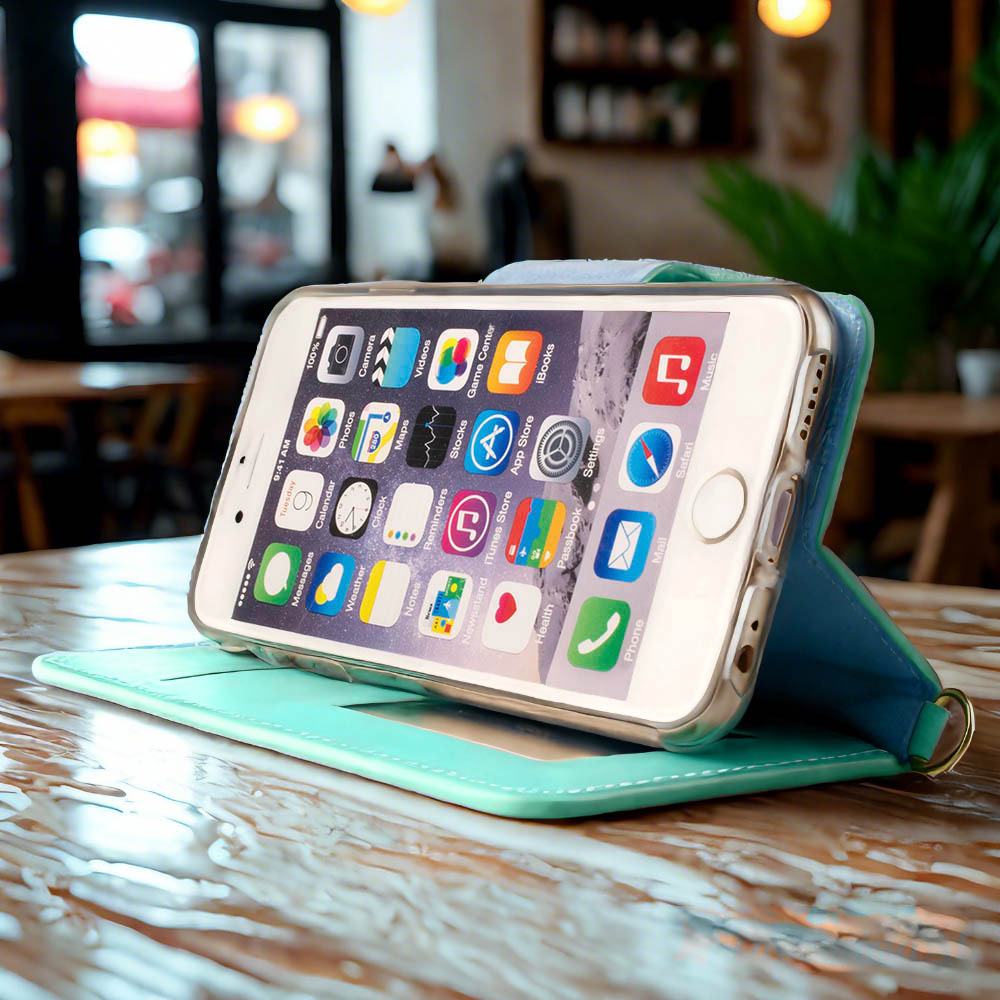 【 処分 3個セット 】 Google Pixel 3a ケース 手帳型 おしゃれ Pixel3a グリーン 緑 コンチョボタン ピクセル3a 革 ミラー 送料無料 安い_画像5