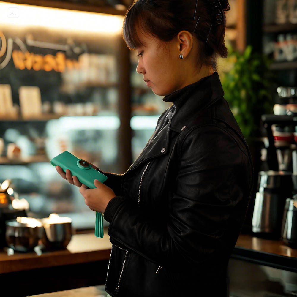 【 処分 3個セット 】 Google Pixel 3a ケース 手帳型 おしゃれ Pixel3a グリーン 緑 コンチョボタン ピクセル3a 革 ミラー 送料無料 安い_画像6