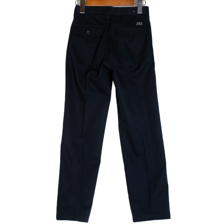 POLO BRITISH COUNTRY SPIRIT POLO BCS ポロ ビーシーエス メンズ ジュニア 140サイズ ダークネイビー ツータック センタープレス_画像3