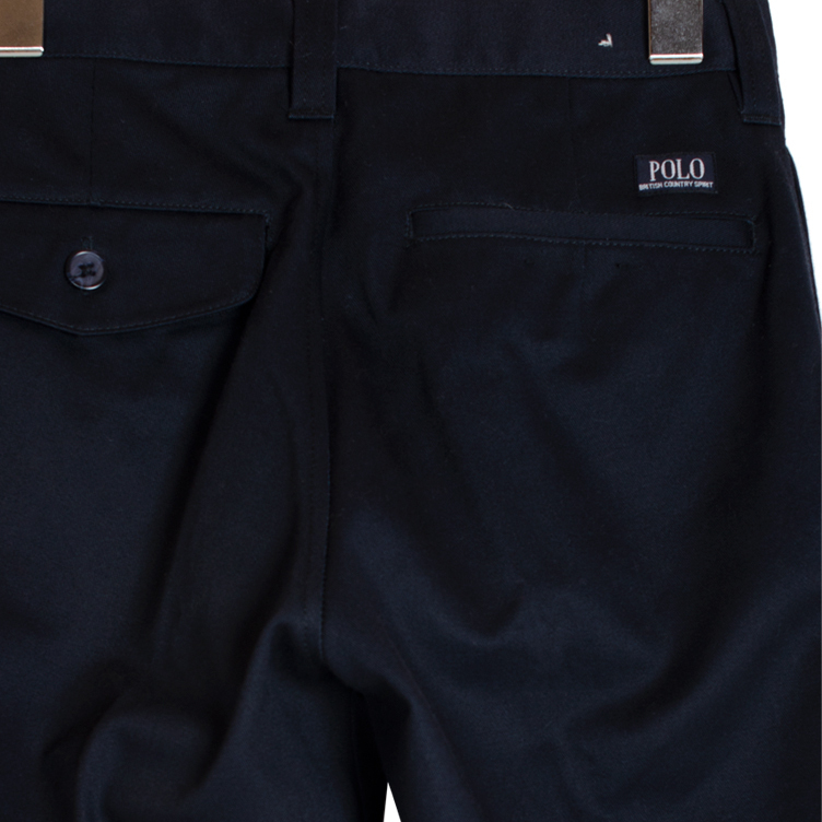 POLO BRITISH COUNTRY SPIRIT POLO BCS ポロ ビーシーエス メンズ ジュニア 140サイズ ダークネイビー ツータック センタープレス_画像4