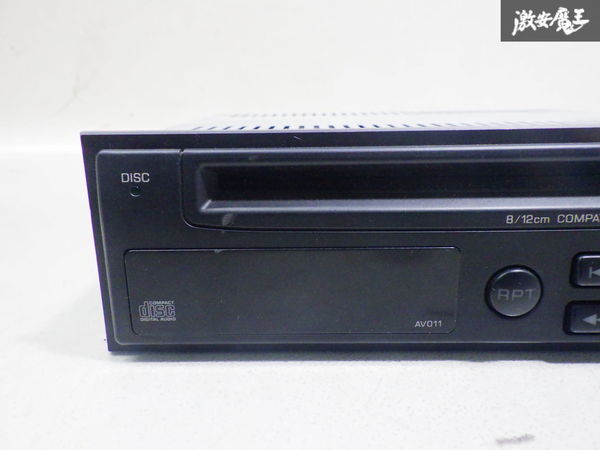 【ストア出品】日産純正OP SONY ソニー 汎用 1DIN オーディオデッキ オーディオプレイヤー CDプレイヤー CDX-5N22W 当時物_画像2