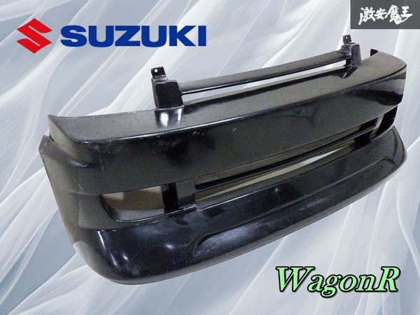 【破損無し / 業者出品】 EUROU CT21S CT51S CV21S CV51S ワゴンR フロントバンパー エアロバンパー FRP製 未塗装 Type2_画像1
