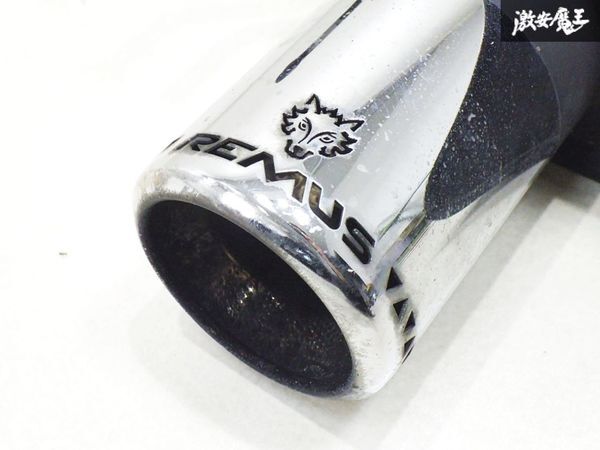 【3000km外し！！】 REMUS レムス アルファロメオ 147 TS 2.0 ツインスパーク セミステンレス マフラー リアピース_画像3