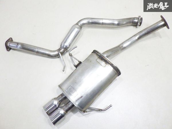 【加工品】 ARQRAY アーキュレー アルファロメオ 156 V6 2.5L デュアル出し デュアルテール マフラー 03S02427_画像3