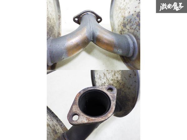 【クラック無し！】Auto Exe オートエグゼ SE3P RX-8 前期 13B-MSP マフラー リアマフラー 中間パイプ ステンレス 左右出し MSE8500_画像4