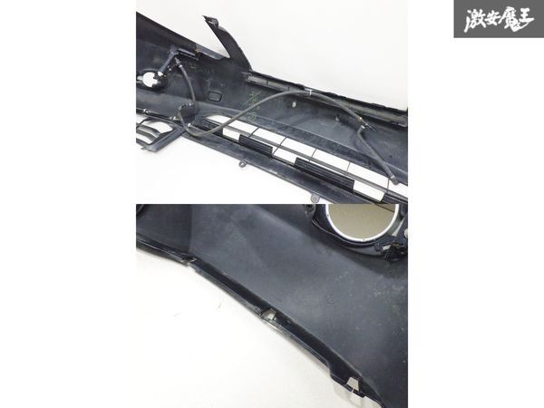 LEXUS レクサス純正 GYL10W GYL15W RX450h 前期 フロントバンパー 52119-48370 ブラック 黒 ウォッシャー穴有 棚1G14_画像9