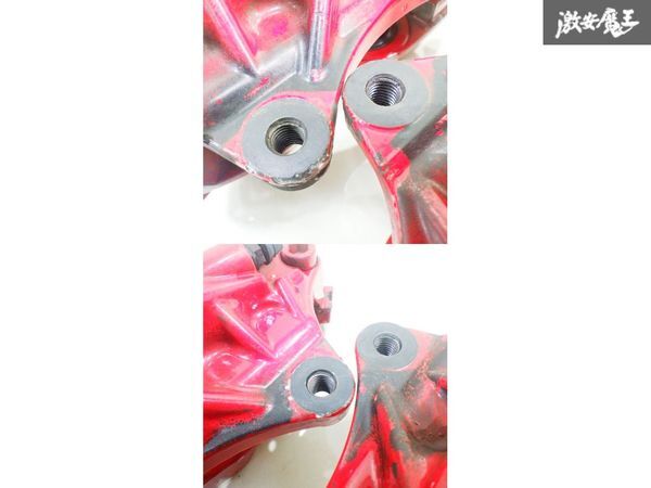 【ストア出品】三菱純正 brembo ブレンボ CT9A ランサーエボリューション 8 9 フロント 4POT ブレーキ キャリパー 左右セット_画像8