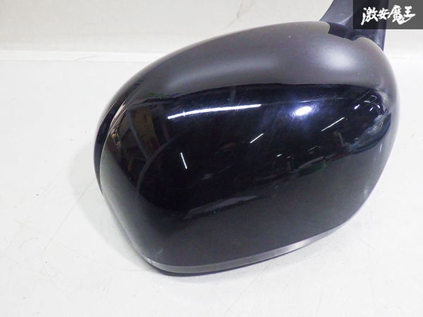 【動作OK！/保証付！】ホンダ純正 JH1 JH2 N-WGN ドアミラー サイドミラー 9ピン 左 左側 助手席側 カラーNH850 スマートブラック_画像4