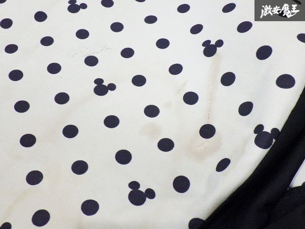 【希少！】 ダイハツ 純正オプション L675S ミラココア ミラ ココア シートカバー ディズニー ミッキー柄 ベージュ系 内装 ドレスアップ_画像6