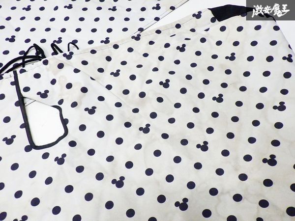 【希少！】 ダイハツ 純正オプション L675S ミラココア ミラ ココア シートカバー ディズニー ミッキー柄 ベージュ系 内装 ドレスアップ_画像7