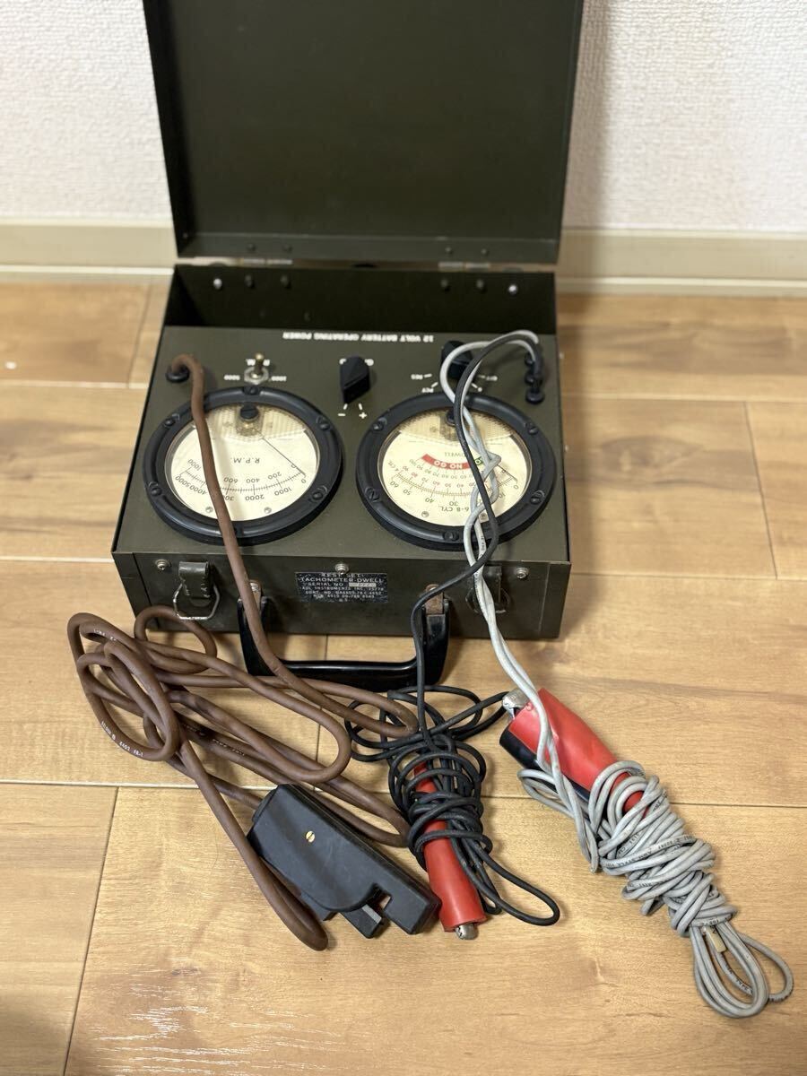  редкий предмет! вооруженные силы США America армия do L осьминог тестер милитари Vintage AUL INSTRUMENTS INC есть руководство пользователя .