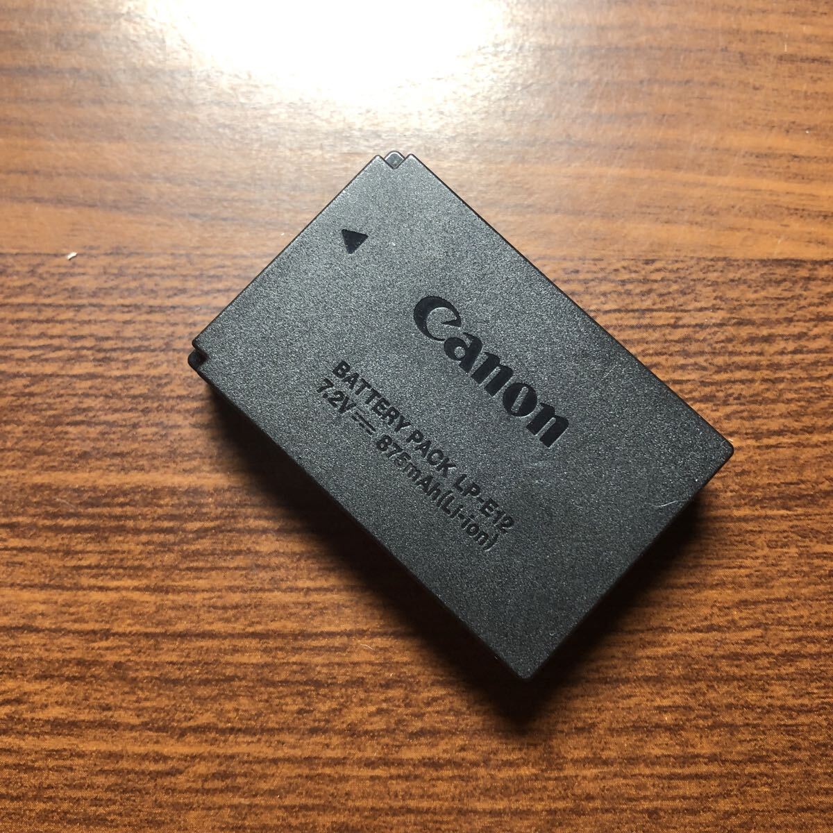 送料無料　満充電後電圧測定　LP-E12 Canon キヤノン 純正品_画像1