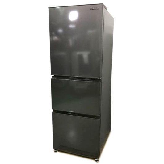 D9780YO ■1128【美品】冷凍冷蔵庫 283L 右開き 3ドア ハイセンス HR-D28ES 25年製 自動霜取り家電_画像1