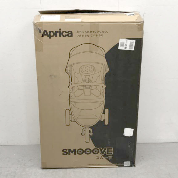 D6401YO ◆1120_14凹【美品】ベビーカー A型 アップリカ スムーヴプレシャス AB 1ヶ月～36ヶ月まで 3輪タイプベビー用品_画像2