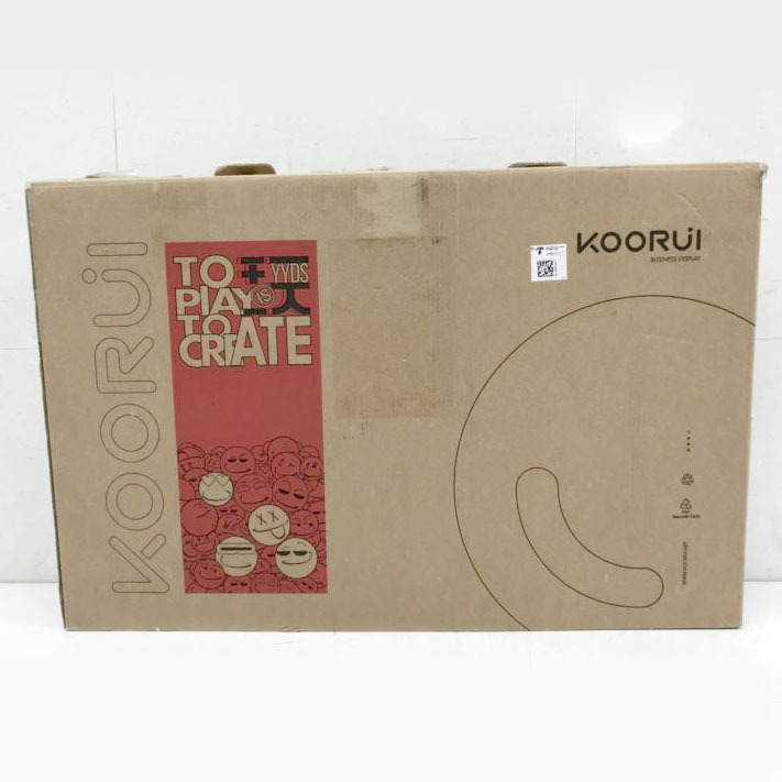 D9809YO ◆1121【美品】モニター ディスプレイ 24インチ 非光沢 KOORUI KRE2412F FHD(1920x1080)AV機器 PC周辺機器_画像3