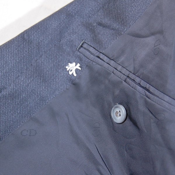 クリスチャンディオールムッシュChristian Dior MONSIEUR■ウール テーラードジャケット シングル■98-89-175 AB-6■グレー ※NK5o15171_画像6