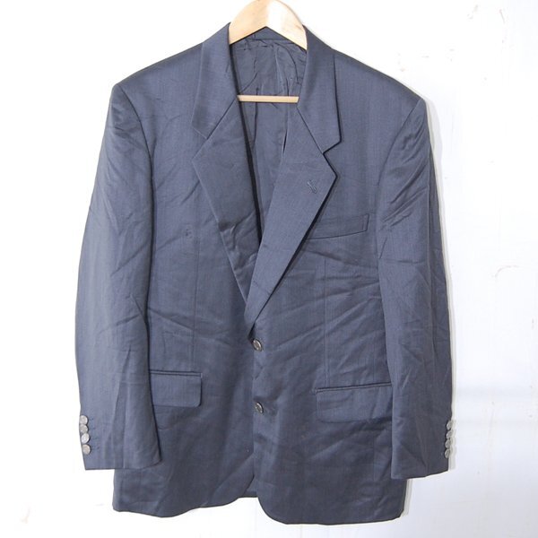 クリスチャンディオールムッシュChristian Dior MONSIEUR■ウール テーラードジャケット シングル■98-89-175 AB-6■グレー ※NK5o15171_画像2