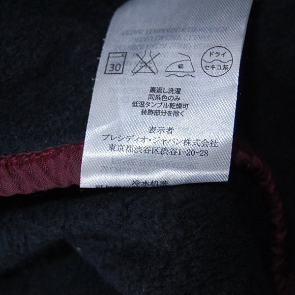 アルマーニエクスチェンジ ARMANI EXCHANGE■ジップアップジャケット　ブルゾン　メンズ■XS■ブラック ※NK5n10051_画像6