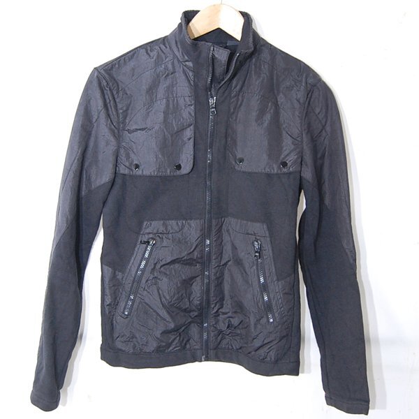 アルマーニエクスチェンジ ARMANI EXCHANGE■ジップアップジャケット　ブルゾン　メンズ■XS■ブラック ※NK5n10051_画像2
