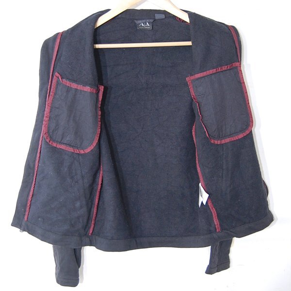 アルマーニエクスチェンジ ARMANI EXCHANGE■ジップアップジャケット　ブルゾン　メンズ■XS■ブラック ※NK5n10051_画像4
