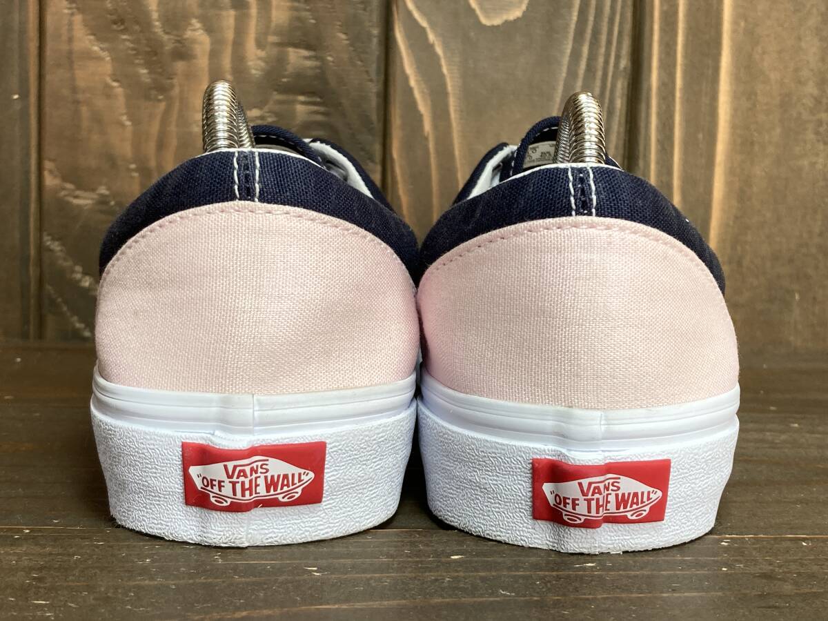*VANS Vans US план ERAela бледный розовый × темно-синий 26.0cm прекрасный товар Used осмотр туфли без застежки Old school SK8 половина кабина 