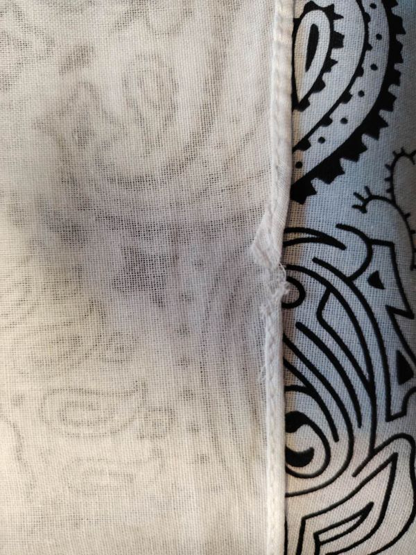 訳あり バンダナ 綿100％ 5枚セット ペイズリー大判 52㎝×52㎝ 男の子 女の子 大人NO.１_画像3