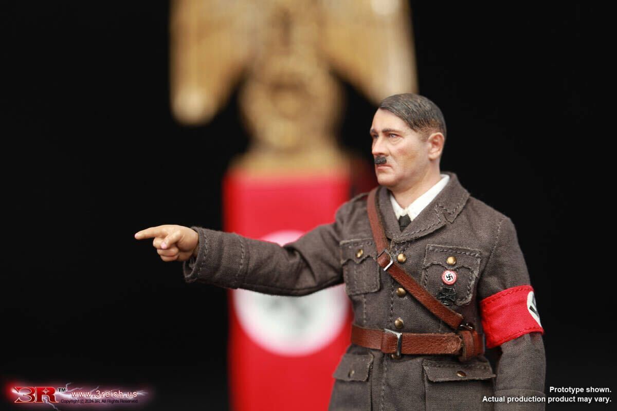 3R 1/12 WW2 ドイツ軍 元首 未開封新品 TG80001 Mini Reich Series WW2 Adolf Hitler (1889 - 1945) 検) DID DAMTOYS UJINDOU_画像3