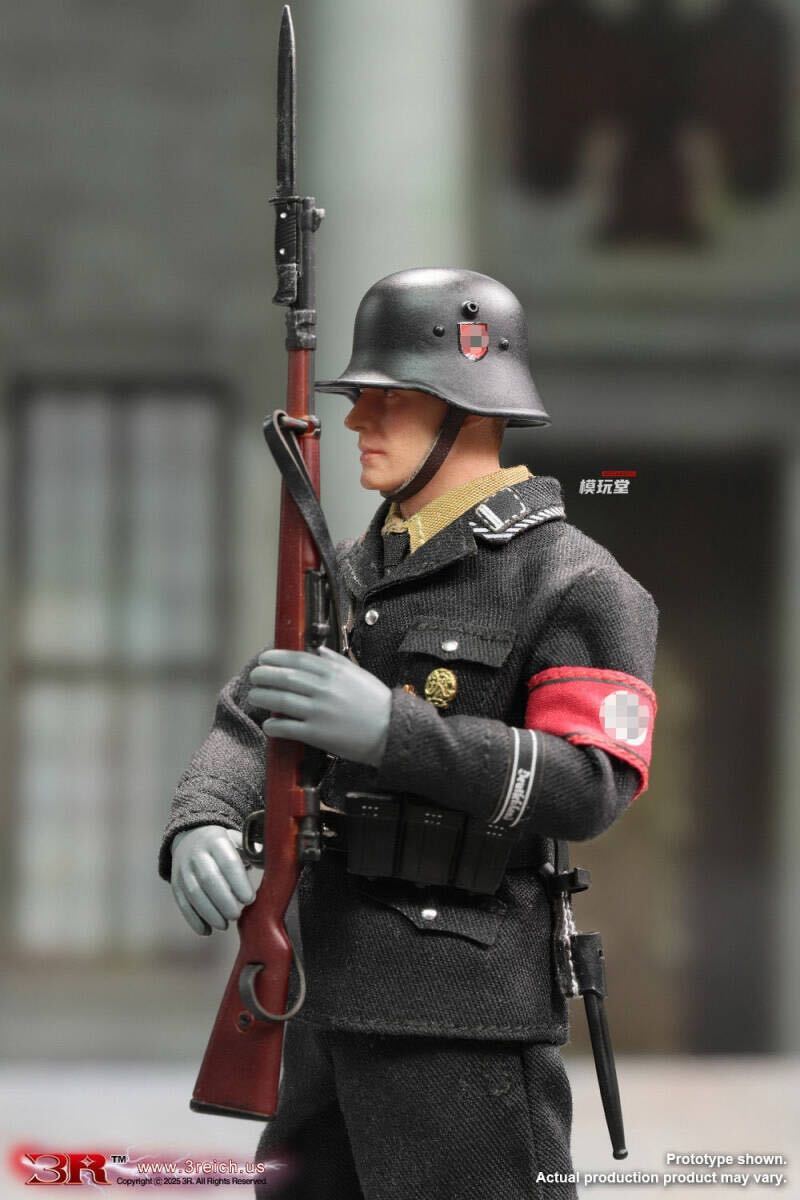 3R 1/12 『エンパイアシ リーズ』 WW2 ドイツ親衛隊 アチャード 未開封新品 TG80005 WW2 SS Honor Guard Archard 検) DID 3R DAMTOYS_画像3