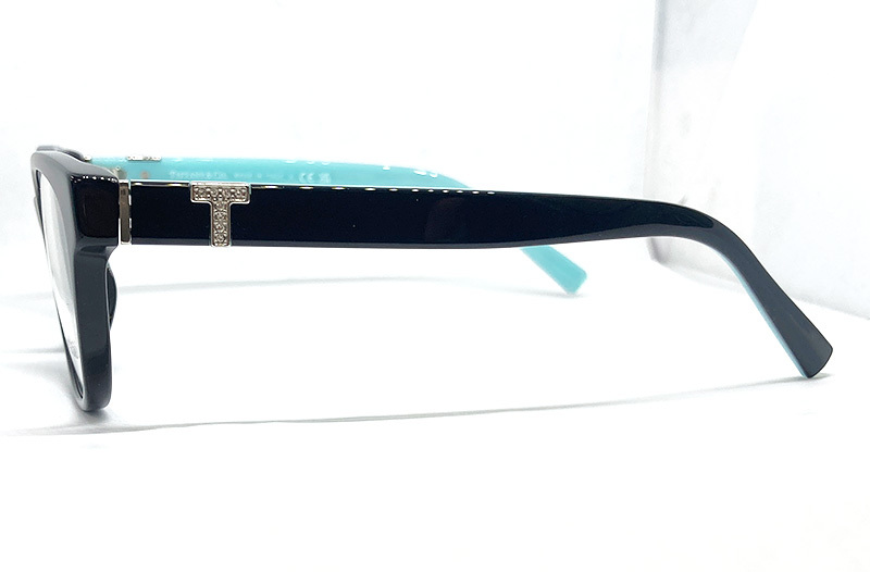 TIFFANY &Co. ティファニー 正規品 メガネフレーム TF2270BF-8001 53□ ブラック / ティファニーブルー新品 アジアンフィット レンズ交換可_画像4