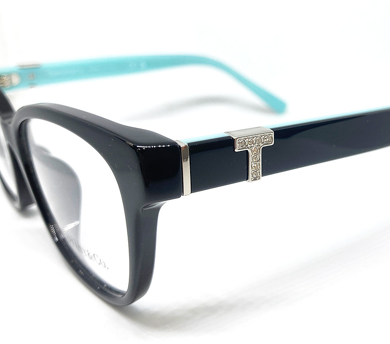 TIFFANY &Co. ティファニー 正規品 メガネフレーム TF2270BF-8001 53□ ブラック / ティファニーブルー新品 アジアンフィット レンズ交換可_画像5