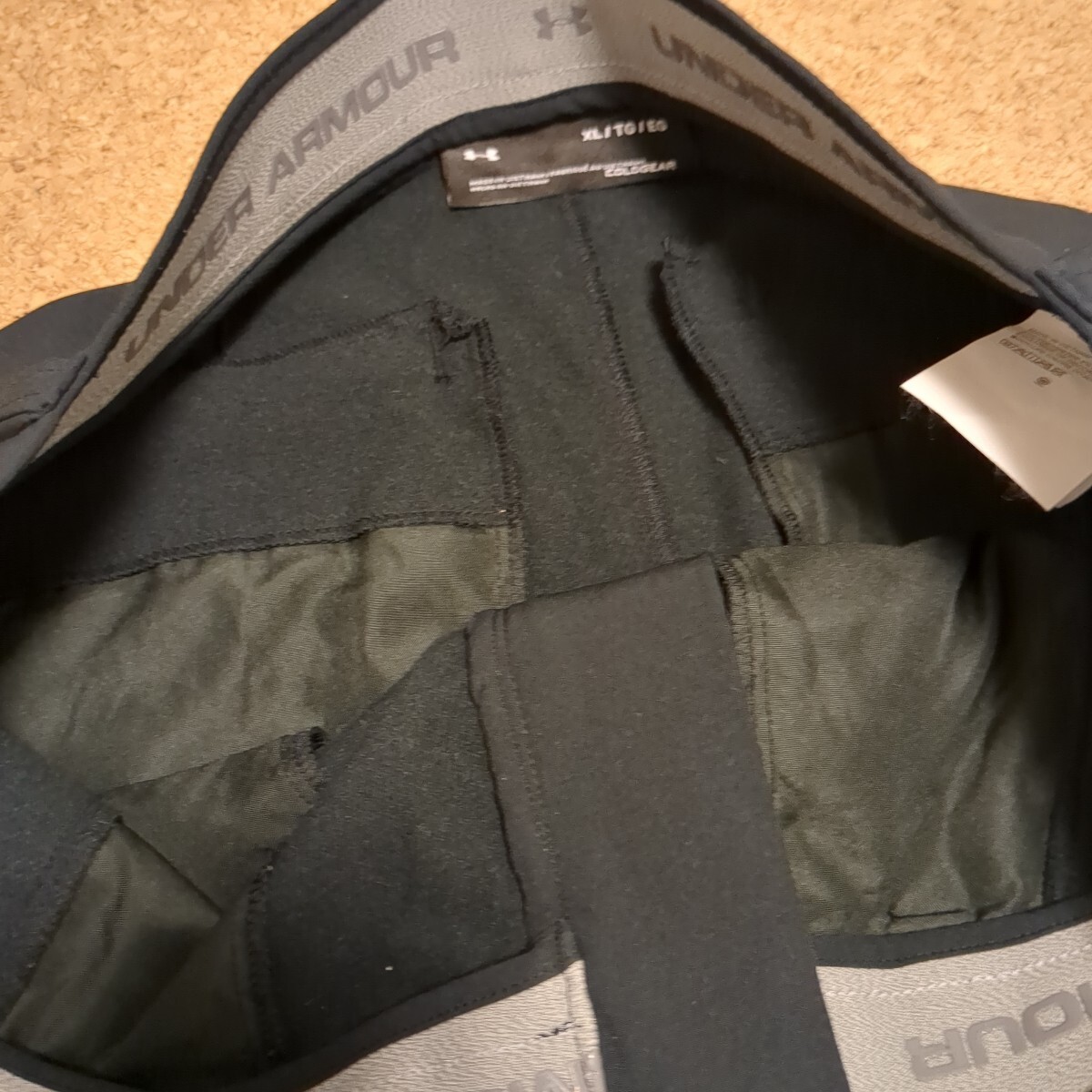 【非売品】関西学院大学アメフト部FIGHTERS 支給裏起毛コーチロングパンツ XL アンダーアーマー_画像4