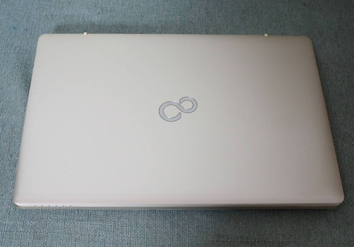 超速！高速SSD搭載/最新Windows11 25H2/第7世代デュアルコア/8GB/オフィス2021/シャンパンゴールド/Type-C/Bluetooth// FMV-AH42/B2_画像3