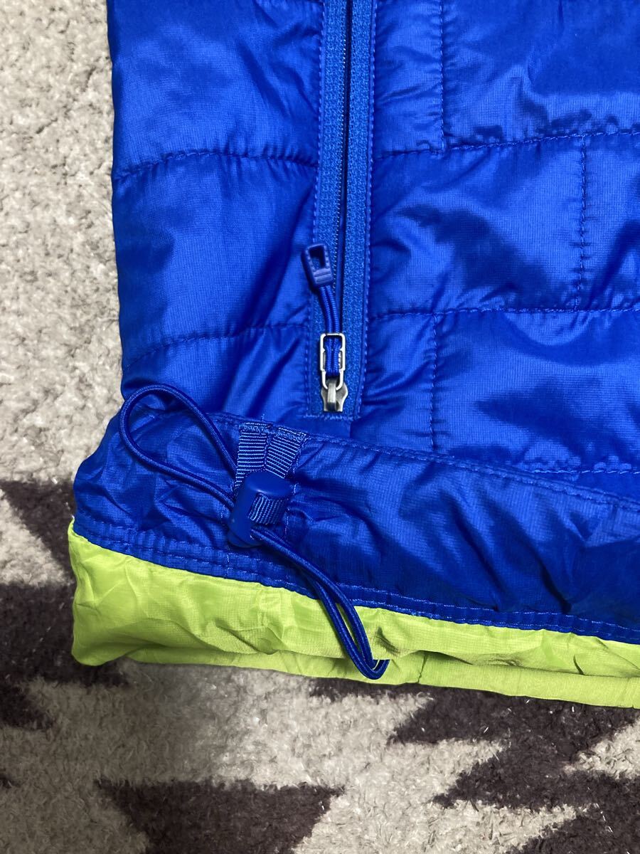 美品 パタゴニア ナノパフジャケットフーディ 84221FA13 プリマロフト 青_画像7