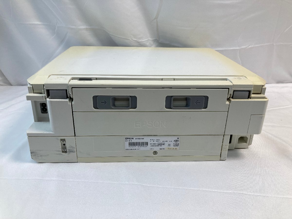 【487432】ジャンク EPSON エプソン EP-807AW インクジェットプリンター A4 カラリオ_画像3