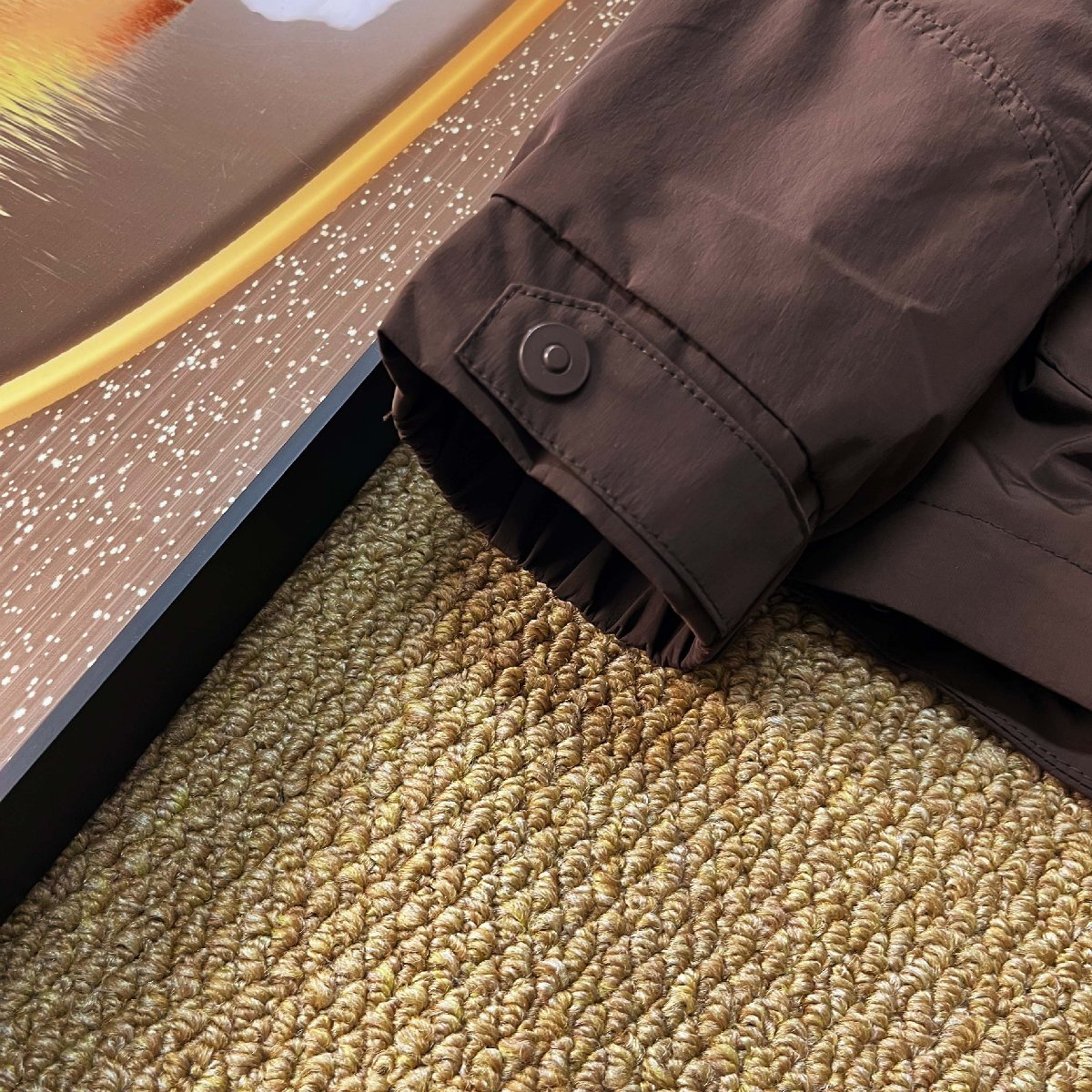 ジャケット カナダ製造 通気 防風 マウンテンパーカー アウター アウトドアチェア 普段着 カジュアル お出かけ 通勤 メンズ 春秋 SIZE:L_画像6