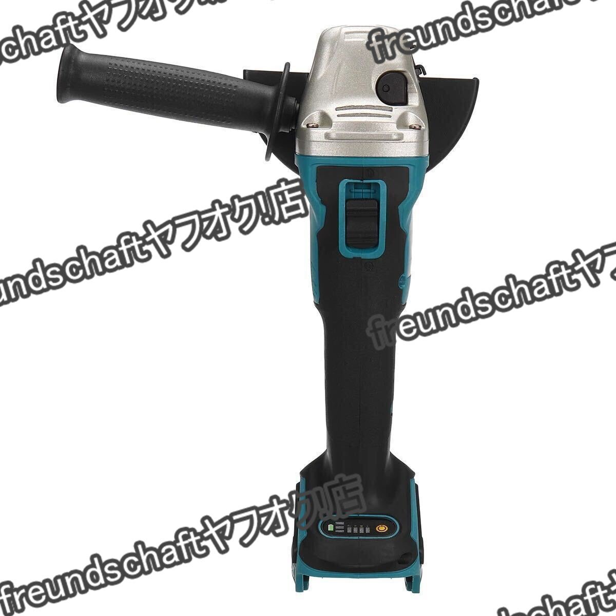 大人気新品グラインダー ディスクグラインダー コードレス 100mm 電動ラインダー 3段階変速型 スライドスイッチ バッテリー2個付けzchw0254_画像2