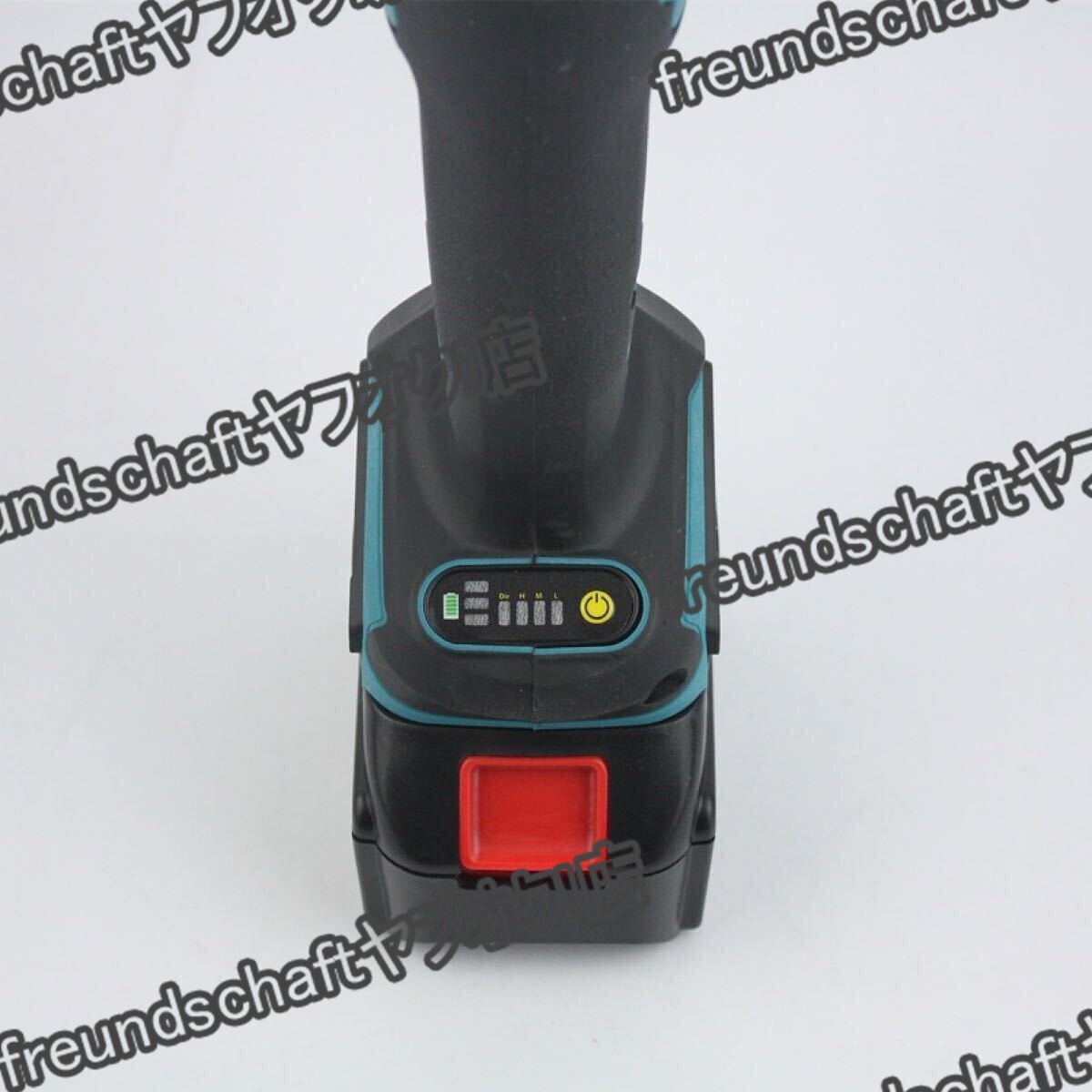 大人気新品グラインダー ディスクグラインダー コードレス 100mm 電動ラインダー 3段階変速型 スライドスイッチ バッテリー2個付けzchw0254_画像6