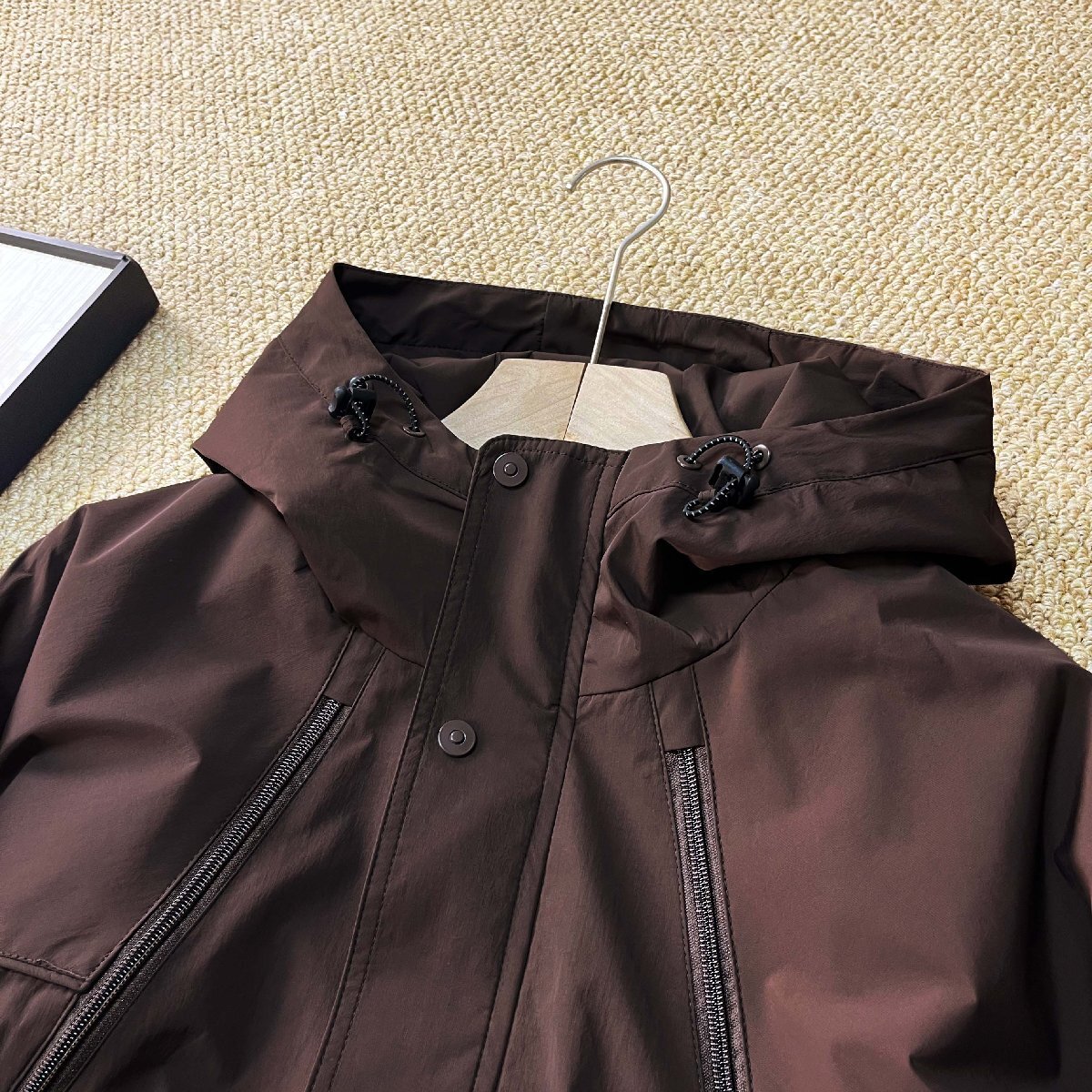 ジャケット カナダ製造 通気 防風 マウンテンパーカー アウター アウトドアチェア 普段着 カジュアル お出かけ 通勤 メンズ 春秋 SIZE:L_画像4