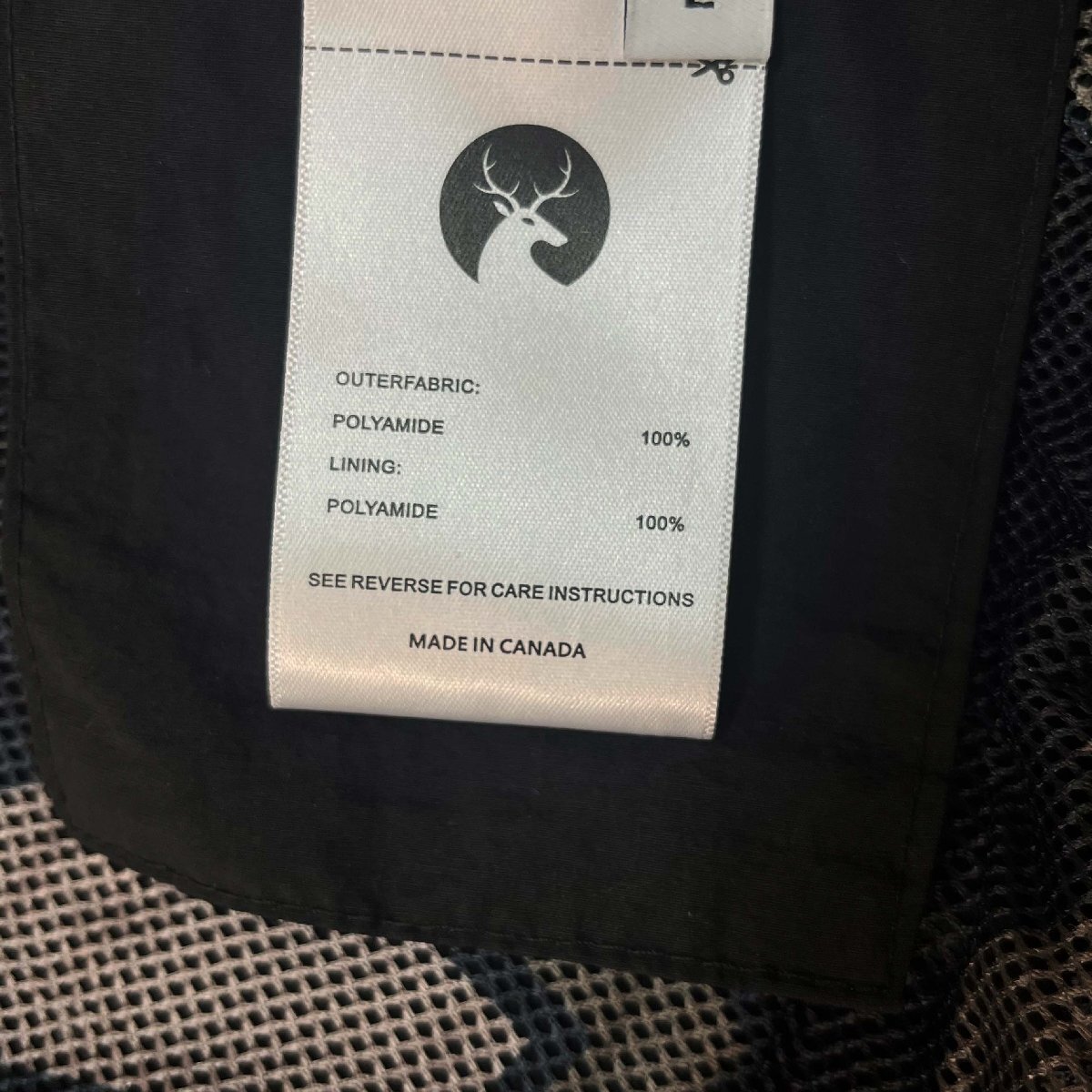 ジャケット カナダ製造 高品質 頑丈 通気 防風 マウンテンパーカー アウター スポーツウェア 裏地メッシュ アウトドア 通学 登山 SIZE:XL_画像10