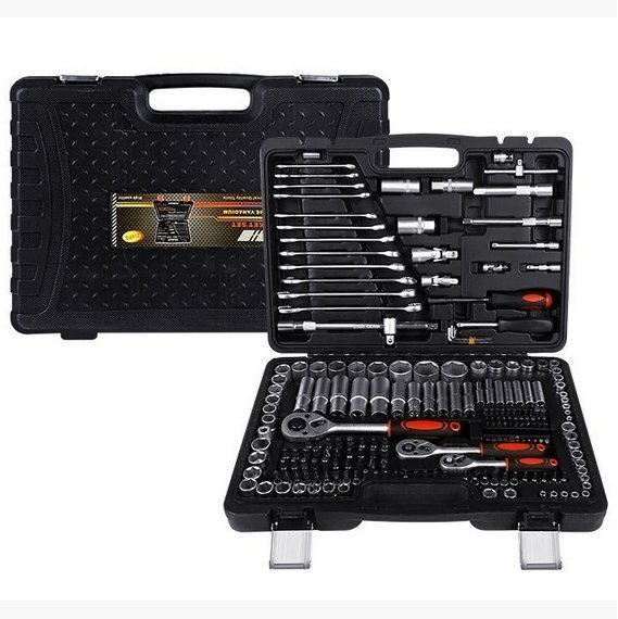 216個セット自動車修理工具セット自動車修理車工具スリーブ工具セットレンチセット zchw0004_画像1